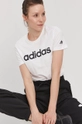 biały adidas T-shirt GL0768