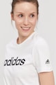 Μπλουζάκι adidas GL0768 λευκό