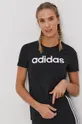 czarny adidas t-shirt Damski
