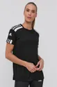 czarny adidas Performance t-shirt