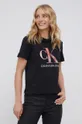 czarny Calvin Klein Jeans T-shirt bawełniany J20J217289.4890