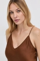 brązowy Max Mara Leisure top