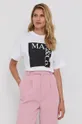 MAX&Co. T-shirt bawełniany czarny