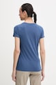 Ρούχα Viking Τ-shirt πεζοπορίας Γυναικείο Lenta Bamboo 500.22.5540 σκούρο μπλε