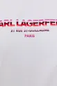 Karl Lagerfeld T-shirt bawełniany 215W1706 Damski