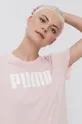 różowy Puma T-shirt 586454