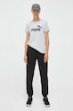 Puma t-shirt bawełniany 586774 szary AW23
