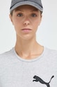 Puma t-shirt bawełniany szary 586774