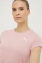 różowy Puma T-shirt treningowy