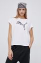 biały Puma T-shirt 589476 Damski