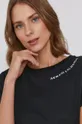 czarny Armani Exchange T-shirt bawełniany 6KYTER.YJ6QZ