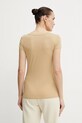 Odzież Armani Exchange t-shirt bawełniany 8NYT70.YJ16Z beżowy
