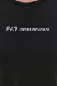 чёрный Хлопковая футболка EA7 Emporio Armani