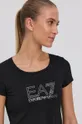 EA7 Emporio Armani T-shirt 6KTT60.TJAWZ czarny