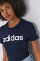 námořnická modř Bavlněné tričko adidas H07833 Dámský