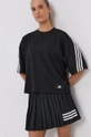 czarny adidas Performance T-shirt GU9692 Damski