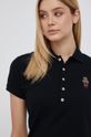 czarny Polo Ralph Lauren T-shirt Damski
