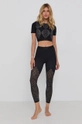 Top Wolford Marina Crop siva