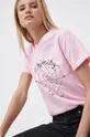 różowy Local Heroes - T-shirt bawełniany