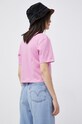 Oblečení Bavlněné tričko adidas Originals HF9199 HF9199 růžová