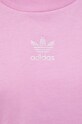 adidas Originals T-shirt bawełniany HF9199 HF9199 różowy