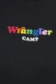 czarny Wrangler T-shirt bawełniany