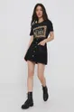 Jacqueline de Yong T-shirt bawełniany czarny