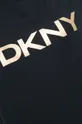 чёрный Хлопковая футболка Dkny