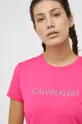 ružová Tričko Calvin Klein Performance