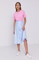 Love Moschino T-shirt W.4.H06.15.M.3517 różowy AW21