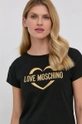 чёрный Футболка Love Moschino