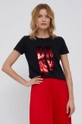 Dkny T-shirt P1MTDDNA czarny