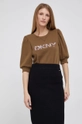 Dkny Bluza P1GQSJ34 zielony