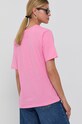 Îmbrăcăminte Chiara Ferragni Tricou din bumbac Glitter Eyelike 71CBHT13 roz