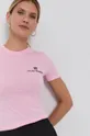 różowy Chiara Ferragni T-shirt bawełniany Logo Basic