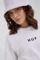 biela Bavlnené tričko HUF
