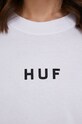 Bavlnené tričko HUF wts0009 biela