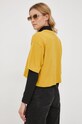Îmbrăcăminte HUF Tricou din bumbac wts0035 galben