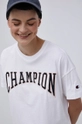 biały Champion T-shirt bawełniany 114526.