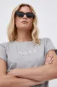 szary Roxy T-shirt bawełniany