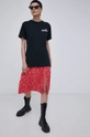 Ellesse t-shirt in cotone nero