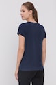 Odzież Peak Performance T-shirt bawełniany G75661 granatowy