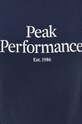 Peak Performance T-shirt bawełniany G75661 granatowy