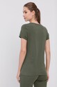 Odzież Peak Performance T-shirt bawełniany G75661 zielony