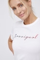 Rossignol T-shirt bawełniany biały RLKWY05