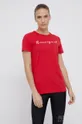 czerwony Rossignol T-shirt bawełniany Damski