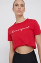 rosso Rossignol t-shirt in cotone