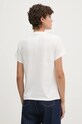 Ρούχα Βαμβακερό μπλουζάκι MC2 Saint Barth EMI0002 λευκό
