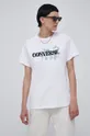 biały Converse T-shirt bawełniany