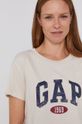 krémová GAP - Bavlnené tričko